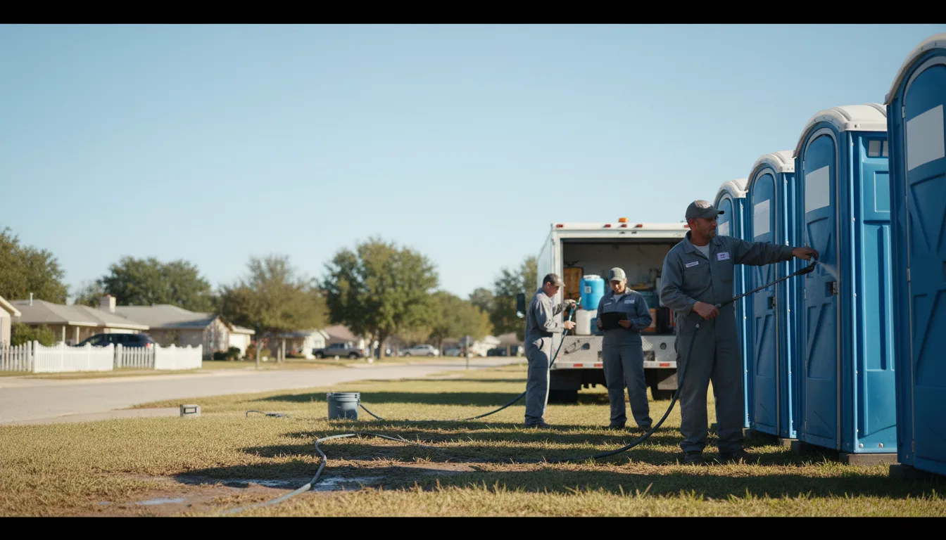 Long-Term Portable Toilet Rental in Hutto, TX near me